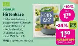 Denns BioMarkt DENNREE Hirtenkäse Angebot