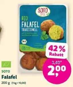 Denns BioMarkt SOTO Falafel Angebot