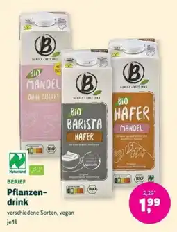 Denns BioMarkt BERIEF Pflanzendrink Angebot