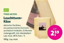 Denns BioMarkt THISE MEJERI Leuchtturm-Käse Angebot
