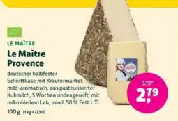 Denns BioMarkt Le Maître Provence Angebot