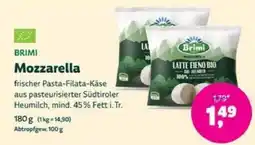 Denns BioMarkt BRIMI Mozzarella Angebot