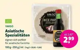 Denns BioMarkt YAKSO Asiatische Spezialitäten Angebot