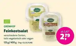 Denns BioMarkt GRÜNHOF Feinkostsalat Angebot