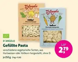 Denns BioMarkt D'ANGELO Gefüllte Pasta Angebot