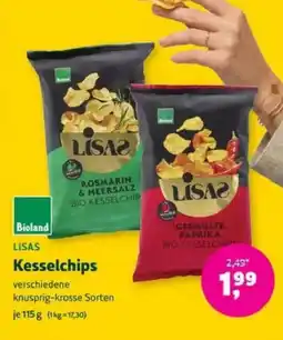 Denns BioMarkt LISAS Kesselchips Angebot