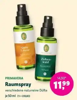 Denns BioMarkt PRIMAVERA Raumspray Angebot