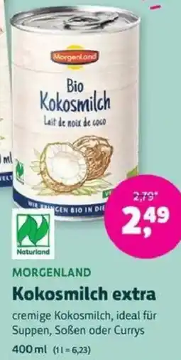 Denns BioMarkt MORGENLAND Kokosmilch extra Angebot