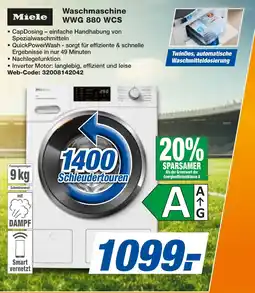 expert Techno Land Miele Waschmaschine WWG 880 WCS Angebot