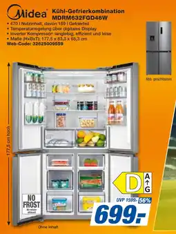 expert Techno Land Midea Kühl-Gefrierkombination MDRM632FGD46W Angebot