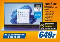 expert Techno Land medion Notebook SIGNIUM 14 S1 OLED Angebot