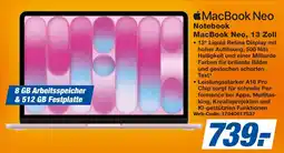 expert Techno Land Apple MacBook Neo Notebook MacBook Neo, 13 Zoll Angebot