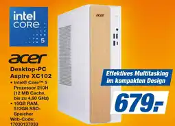 expert Techno Land acer Desktop-PC Aspire XC102 Angebot