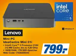 expert Techno Land Lenovo Mini-PC IdeaCentre Mini 01i Angebot