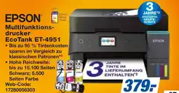 expert Techno Land EPSON Multifunktionsdrucker EcoTank ET-4951 Angebot