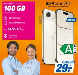 expert Techno Land iPhone Air + Magenta Mobil M Young 100 Gb Angebot