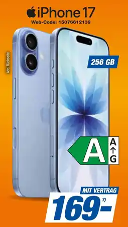 expert Techno Land iPhone 17 + Magenta Mobil M Young 100 Gb Angebot