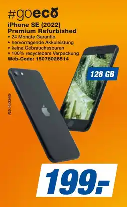 expert Techno Land #goeco iPhone SE (2022) Premium Refurbished Angebot