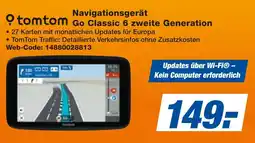 expert Techno Land tomtom Navigationsgerät Go Classic 6 zweite Generation Angebot