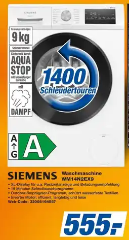 HEM Expert SIEMENS Waschmaschine WM14N2EX9 Angebot