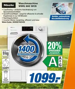 HEM Expert Miele Waschmaschine WWG 880 WCS Angebot
