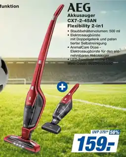 HEM Expert AEG Akkusauger CX7-2-45AN Flexibility 2-in1 Angebot