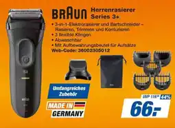 HEM Expert BRAUN Herrenrasierer Series 3+ Angebot