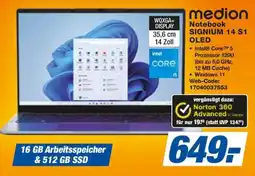 HEM Expert medion Notebook SIGNIUM 14 S1 OLED Angebot