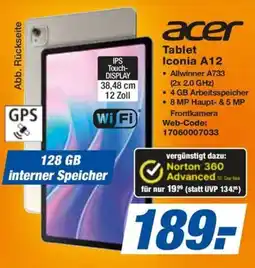 HEM Expert acer Tablet Iconia A12 Angebot