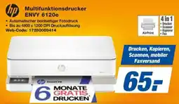 HEM Expert hp Multifunktionsdrucker ENVY 6120e Angebot