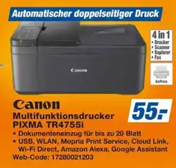 HEM Expert Canon Multifunktionsdrucker PIXMA TR4755i Angebot