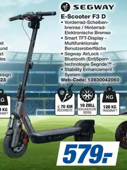 HEM Expert SEGWAY E-Scooter F3 D Angebot