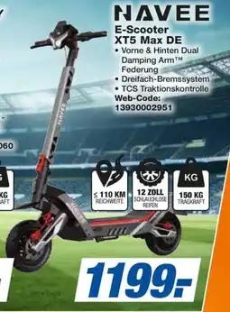 HEM Expert NAVEE E-Scooter XT5 Max DE Angebot