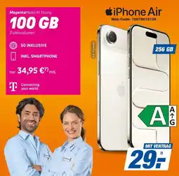 HEM Expert iPhone Air + Magenta Mobil M Young 100 GB Angebot