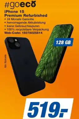 HEM Expert #goeco iPhone 15 Premium Refurbished Angebot