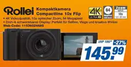 HEM Expert Rollei Kompaktkamera Compactline 10x Flip Angebot