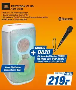 HEM Expert JBL PARTYBOX CLUB 120 weiß Angebot