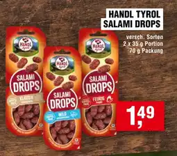 Handelshof HANDL TYROL SALAMI DROPS Angebot