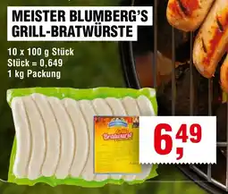 Handelshof MEISTER BLUMBERG'S GRILL-BRATWÜRSTE Angebot