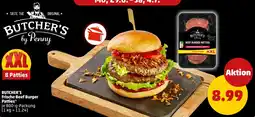 PENNY Butcher's frische beef burger patties Angebot