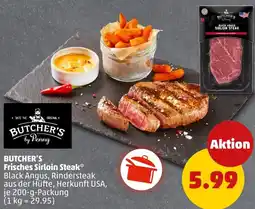 PENNY Butcher's frisches sirloin steak Angebot