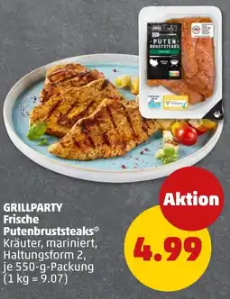 PENNY Grillparty frische putenbruststeaks Angebot