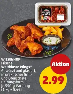 PENNY Wiesenhof frische weltklasse wings Angebot
