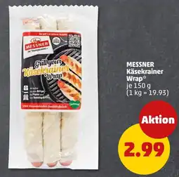 PENNY Messner käsekrainer wrap Angebot