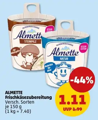 PENNY Almette frischkäsezubereitung Angebot