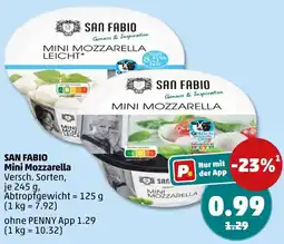 PENNY San fabio mini mozzarella Angebot