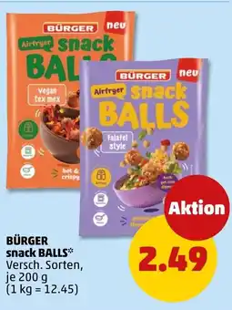 PENNY Bürger snack balls Angebot