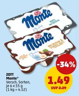 PENNY Zott monte Angebot