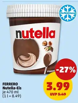 PENNY Ferrero nutella-eis Angebot