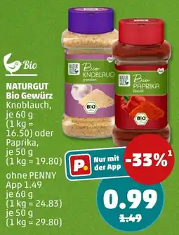 PENNY Naturgut bio gewürz Angebot